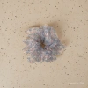 Transparent gauze floral pattern bow headscarf large intestine hair band Specification image